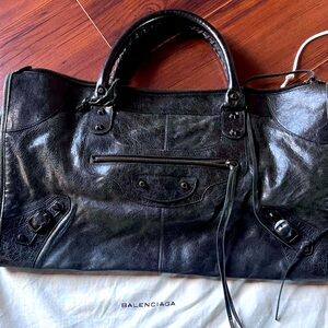 Balenciaga Work Motorcycle Bag